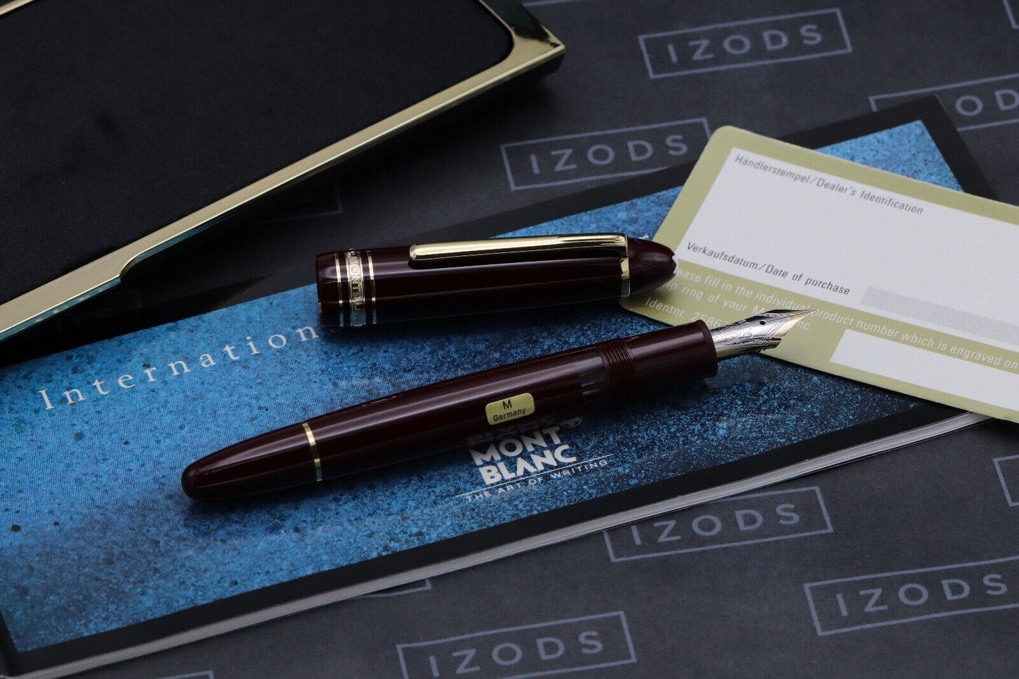 Montblanc Meisterstuck 146 LeGrand Bordeaux Fountain Pen - UNUSED - 1991-92 image 1