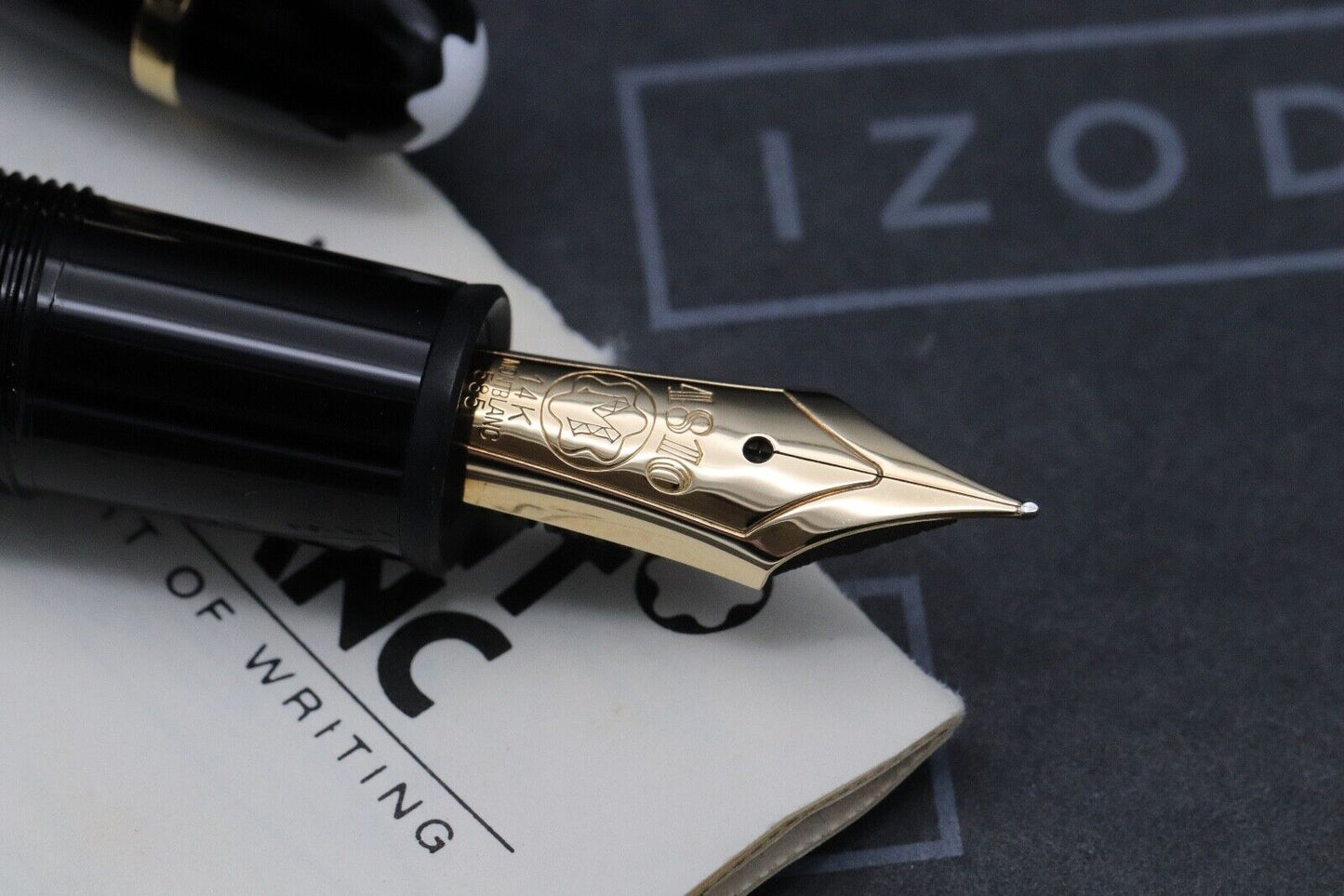 Montblanc Meisterstuck 146 LeGrand Gold Coated Fountain Pen - Mono Nib - UNUSED image 2
