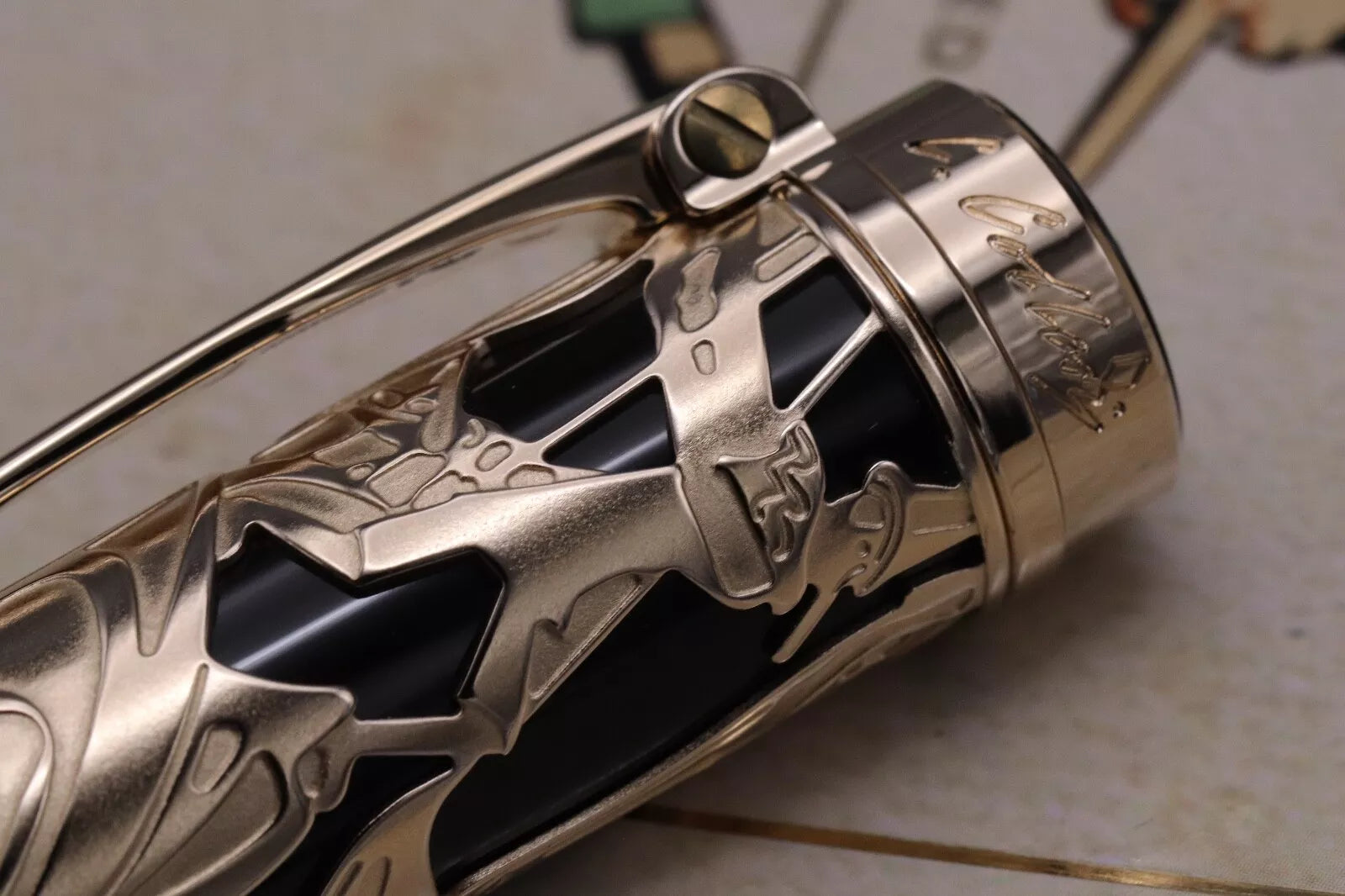 Montblanc Writers Edition Carlo Collodi Fountain Pen - UNUSED image 7