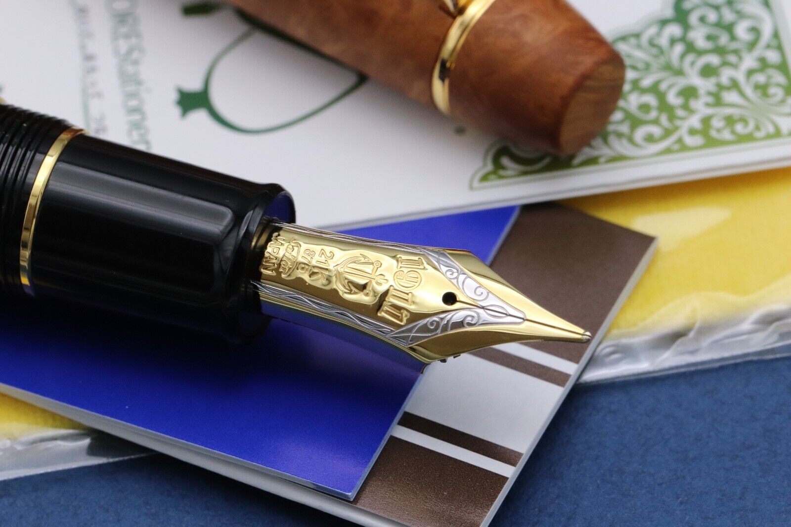 Sailor King of Pen Pro Gear Briarwood Burl Fountain Pen image 2