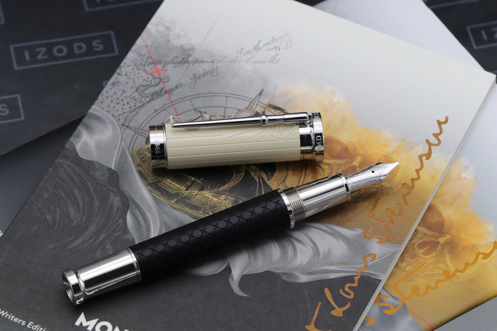 Montblanc Writers Edition Robert Louis Stevenson Fountain Pen - UNUSED - BB NIB image 1