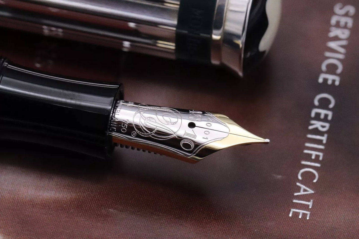 Montblanc Writers Edition Charles Dickens Fountain Pen - UNUSED - EF Nib image 2