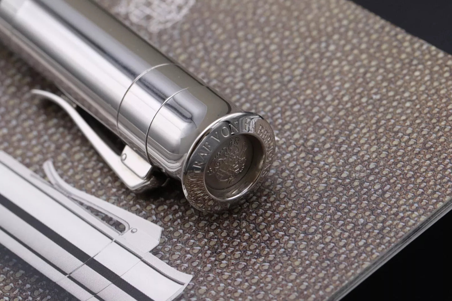 Graf von Faber-Castell Pen of the Year 2005 Galuchet Fountain Pen - UNUSED image 9