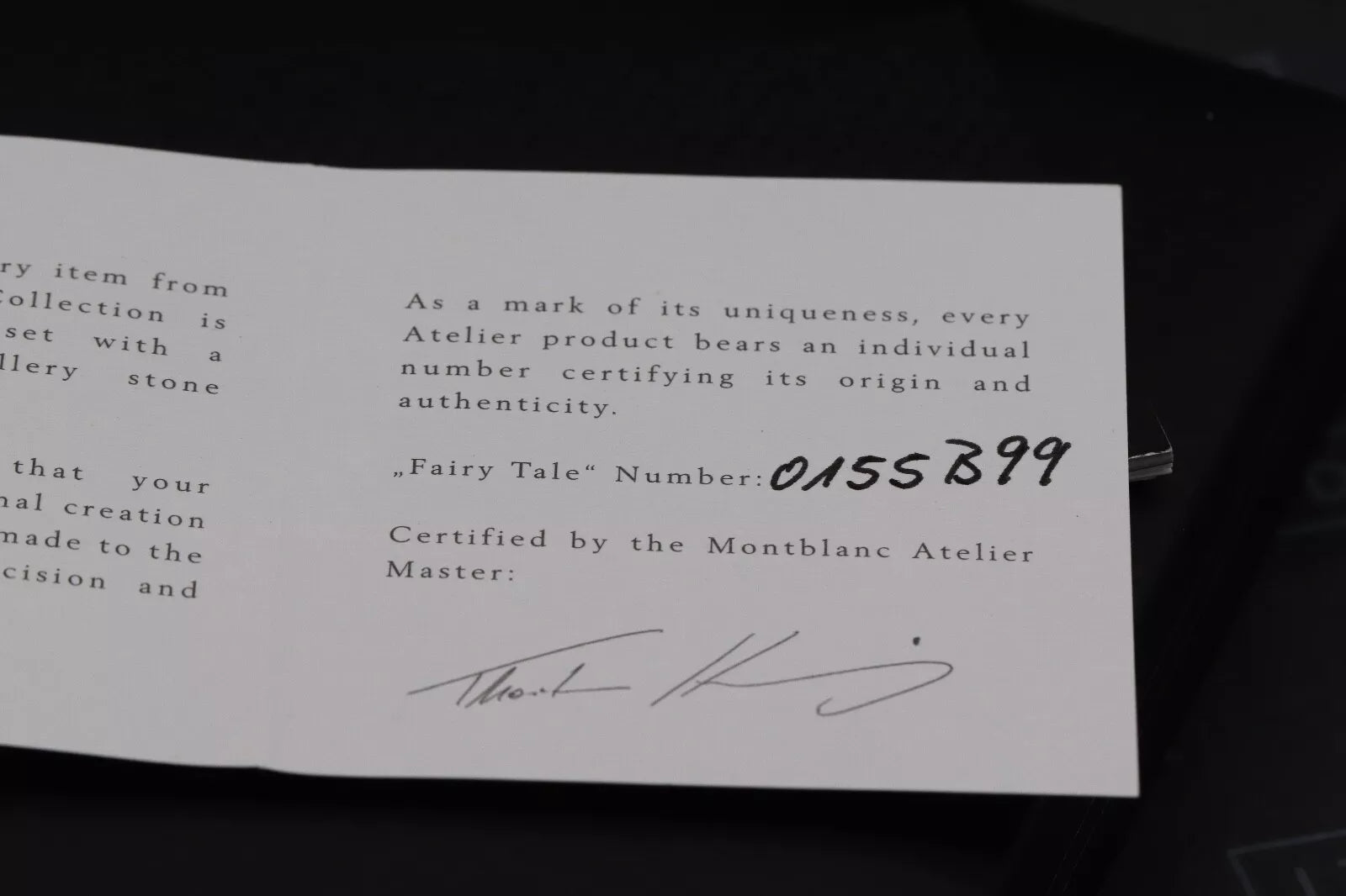 Montblanc Meisterstuck Classique Artisan True Princess Ballpoint Pen - UNUSED image 7