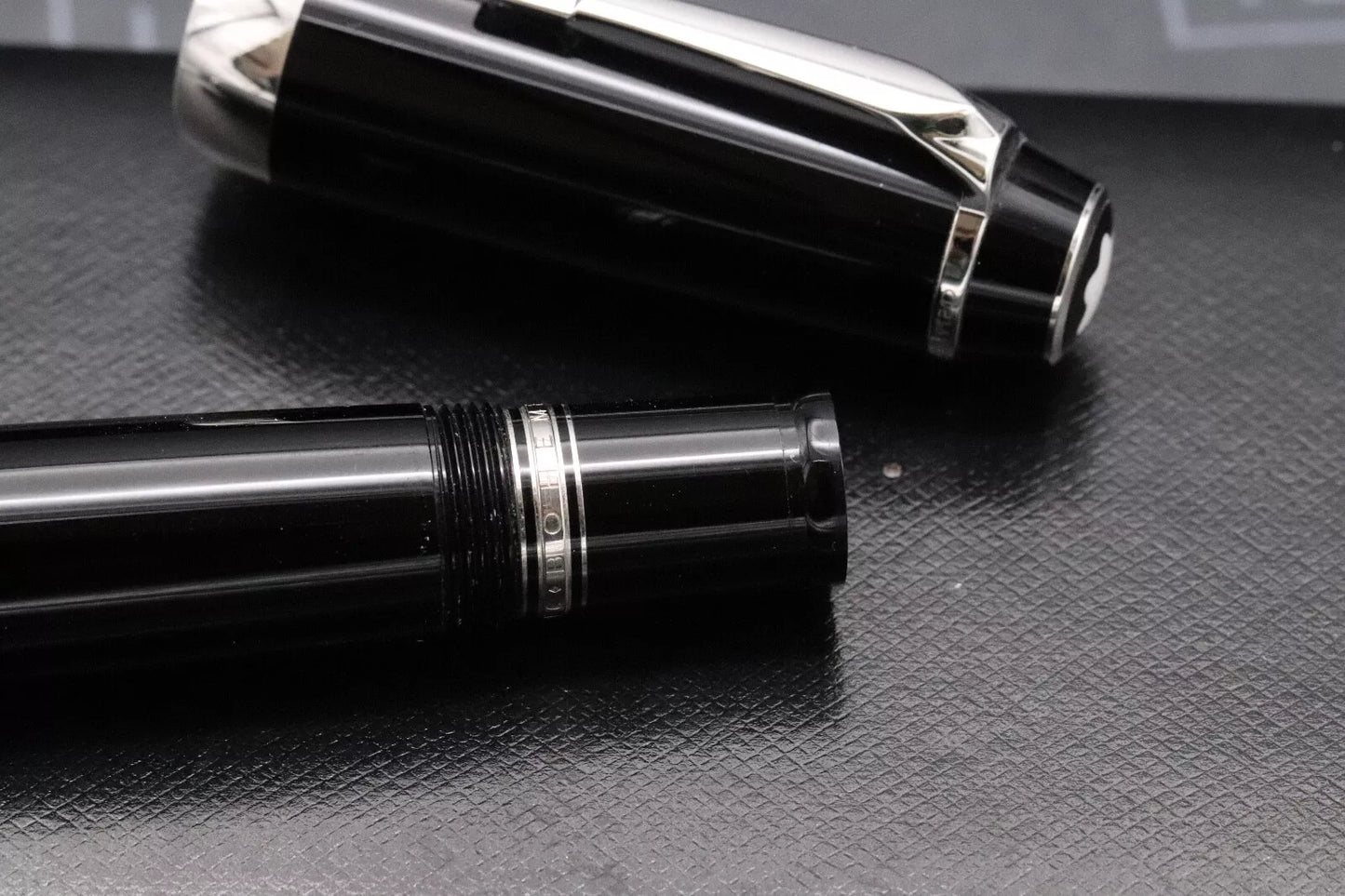 Montblanc Boheme XL Platinum Line No Stone Fountain Pen - Fine Nib image 4