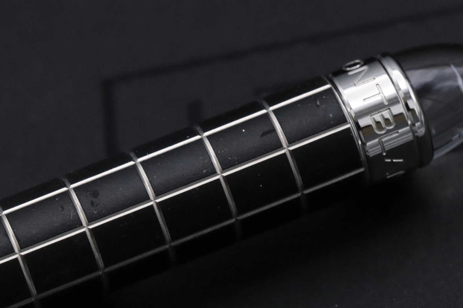 Montblanc Starwalker Rubber Platinum Ballpoint Pen - Serviced by MB March 2025 image 3