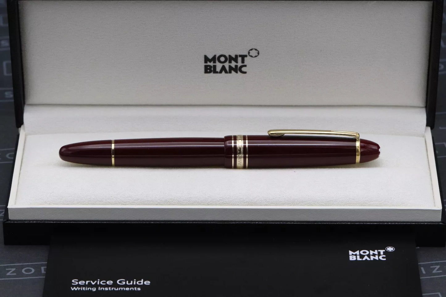 Montblanc Meisterstuck 147 Traveller Bordeaux Fountain Pen image 9