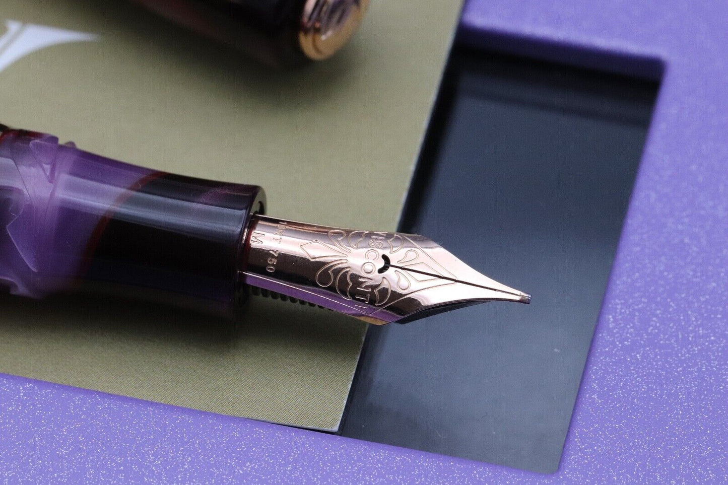 Visconti Homo Sapiens Iris Garden LE388 Fountain Pen - UNUSED image 2