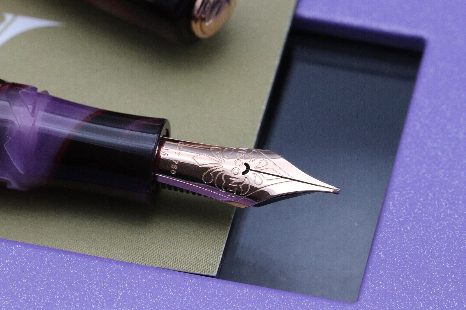 Visconti Homo Sapiens Iris Garden LE388 Fountain Pen - UNUSED image 2