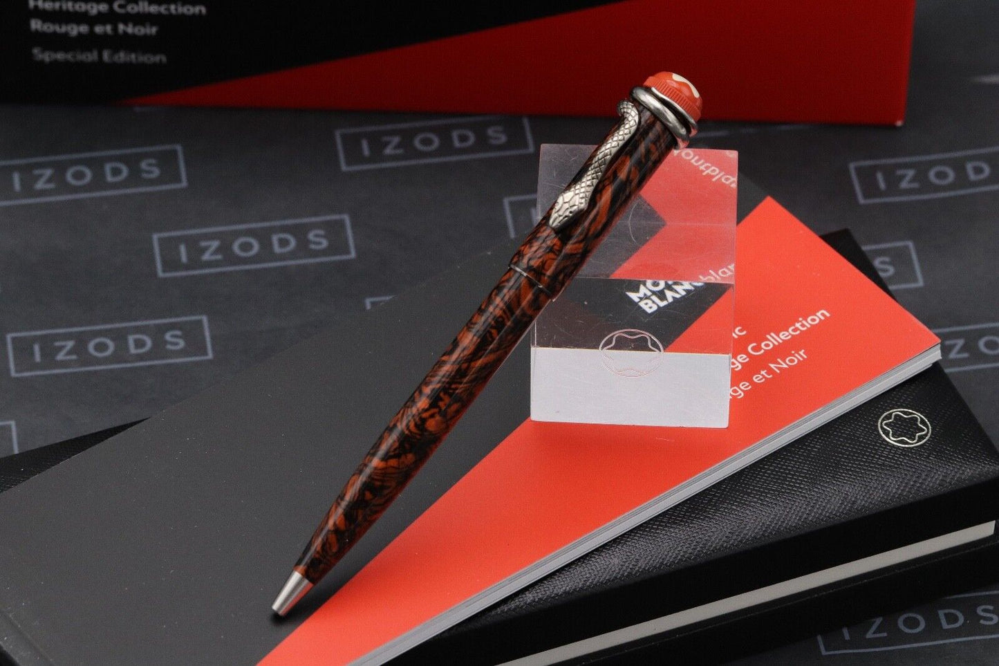 Montblanc Heritage Serpent Marble Ballpoint Pen - UNUSED image 1