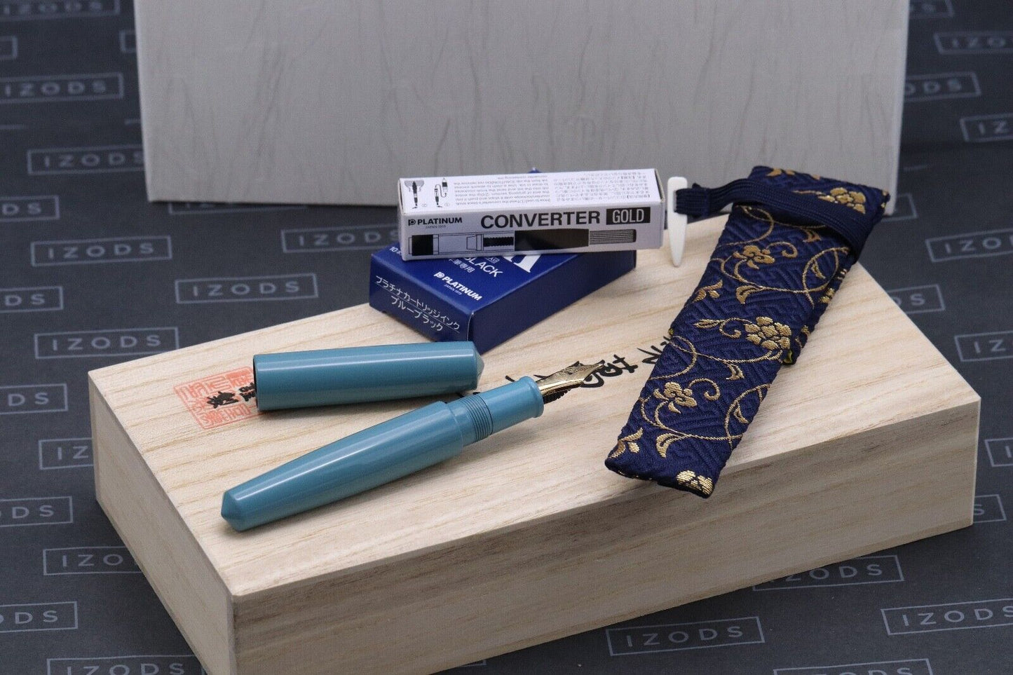 Nakaya Piccolo Cigar Ama-iro Fountain Pen - UNUSED - Extra Broad Nib image 0
