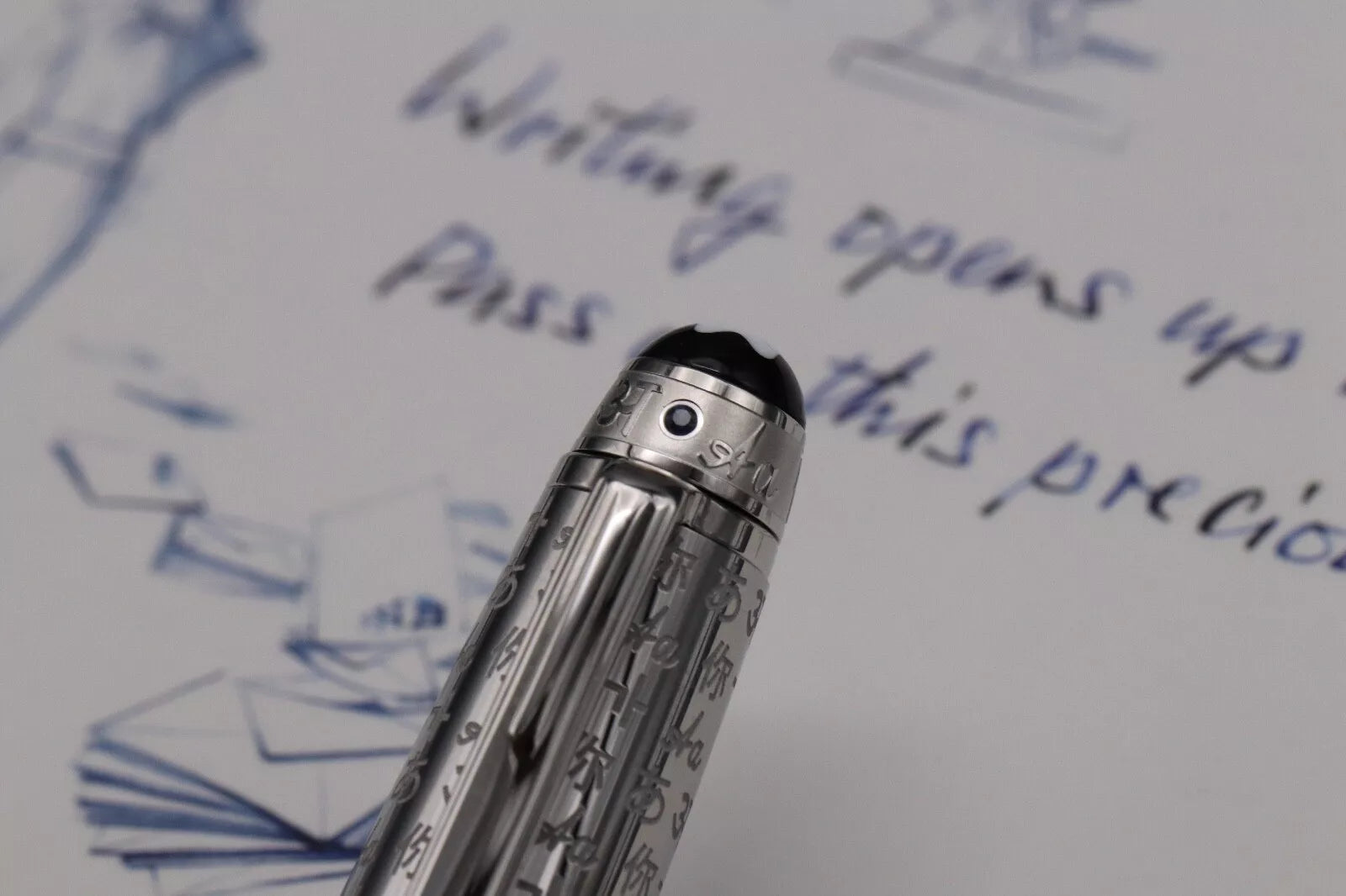 Montblanc Meisterstuck Classique UNICEF Doue Fountain Pen - UNUSED image 7