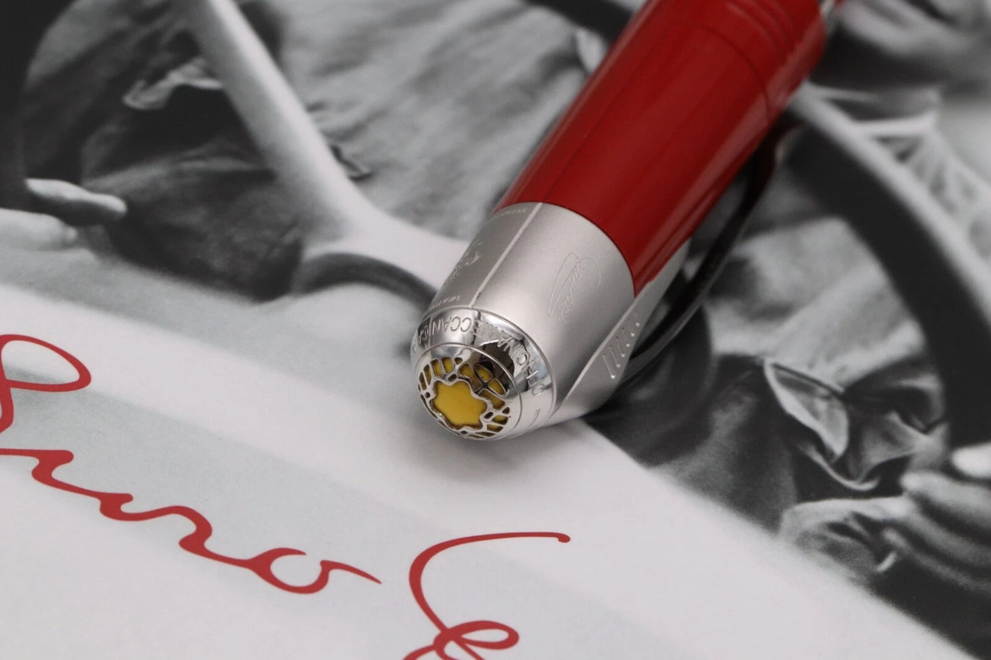 Montblanc Great Characters Enzo Ferrari Special Edition Rollerball Pen image 4