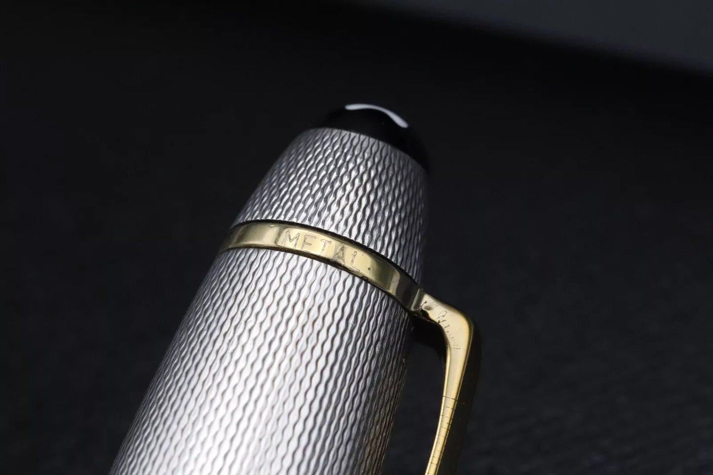 Montblanc Meisterstuck 146 LeGrand Barley Sterling Silver Fountain Pen - 1991-92 image 9