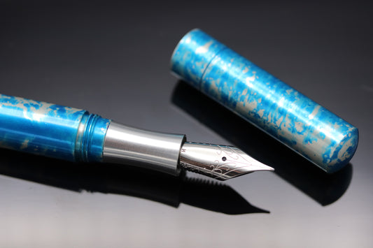 Aqua / Silver Anodized Aluminium image 0