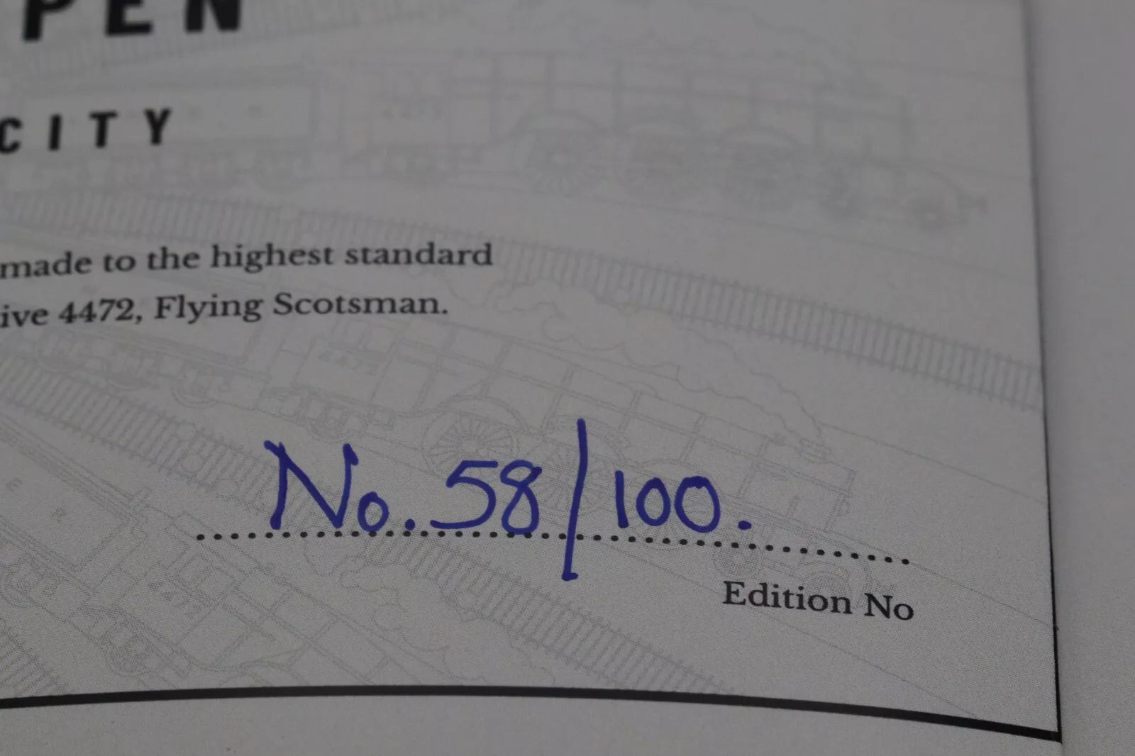 Onoto Flying Scotsman Apple Green LE100 Fountain Pen image 10