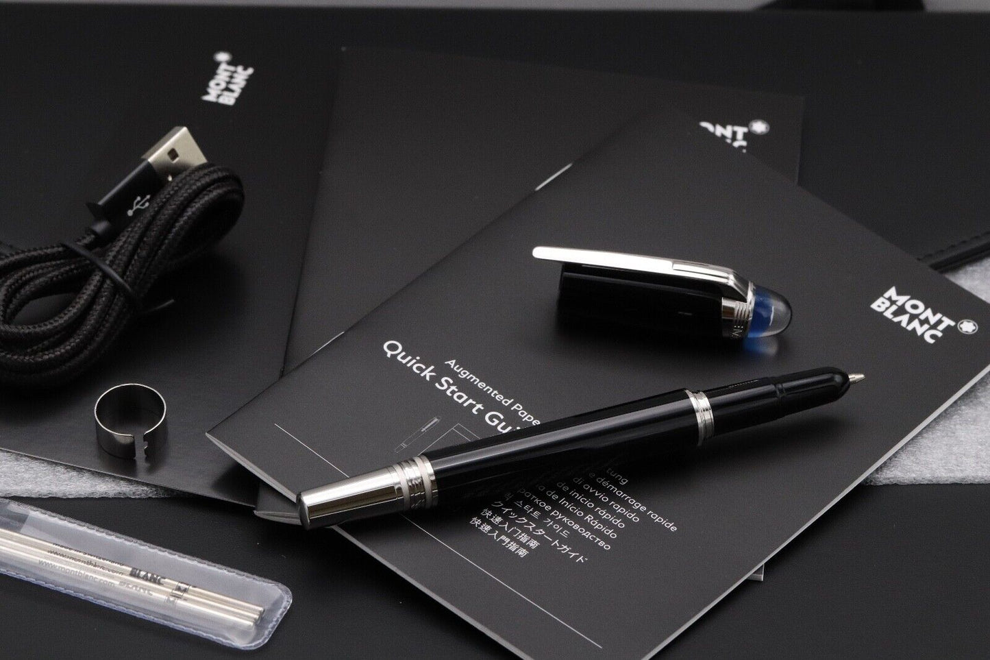 Montblanc Starwalker Urban Spirit Ballpoint Augmented Paper Set - UNUSED image 1