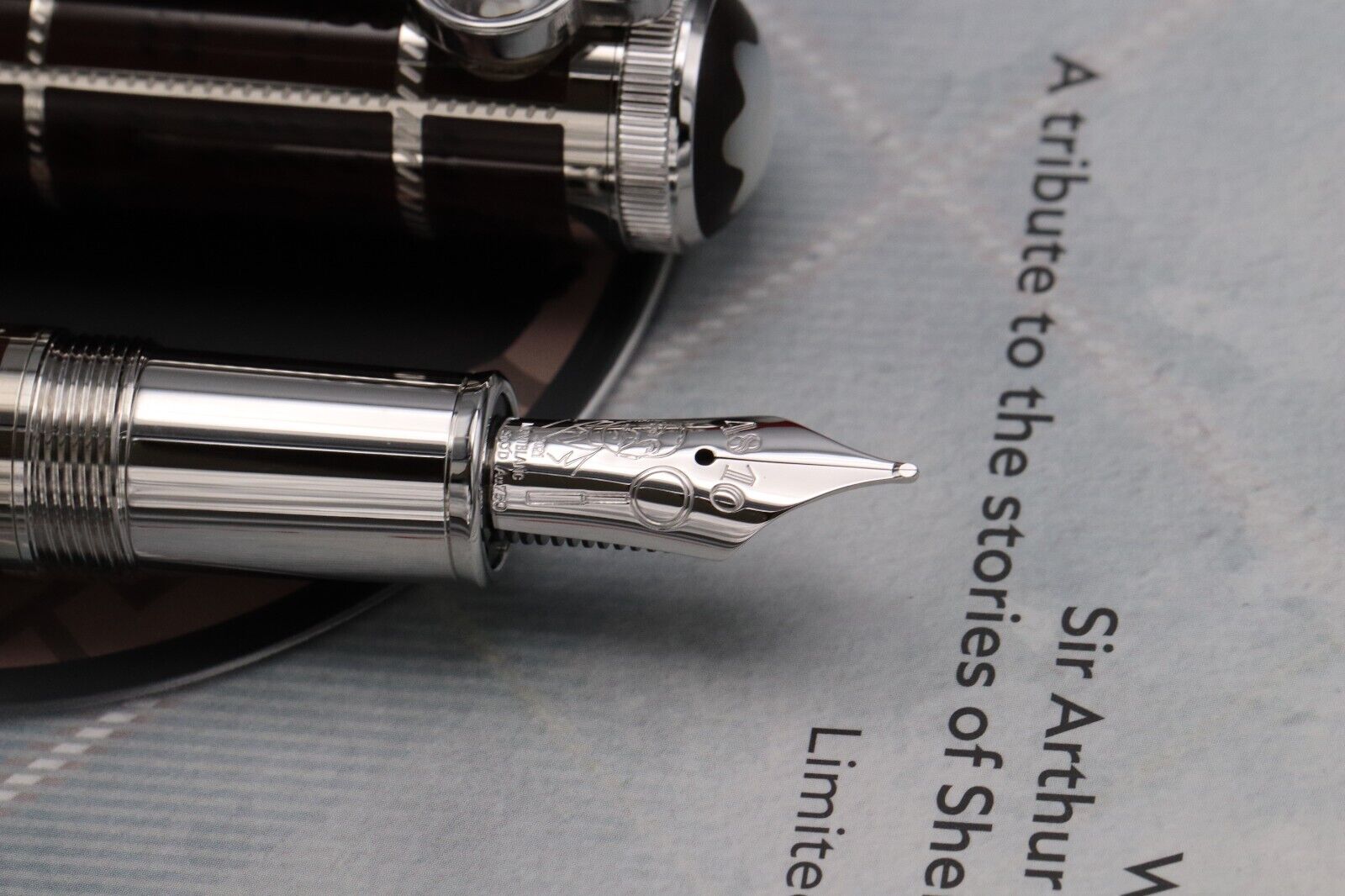 Montblanc Writers Edition Arthur Conan Doyle LE1902 Fountain Pen - UNUSED - 0006 image 3