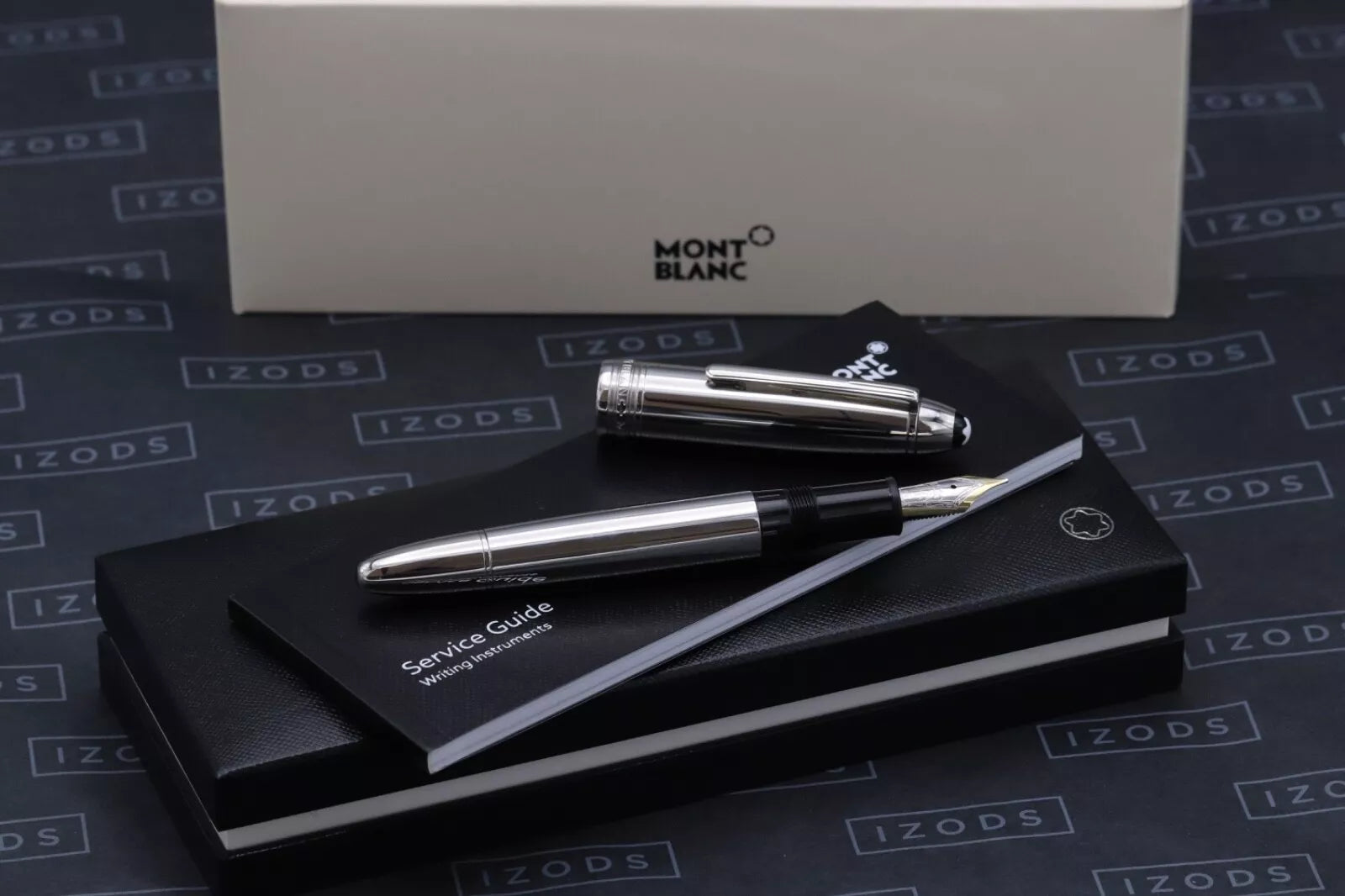 Montblanc Meisterstuck 146 LeGrand Steel Fountain Pen image 0