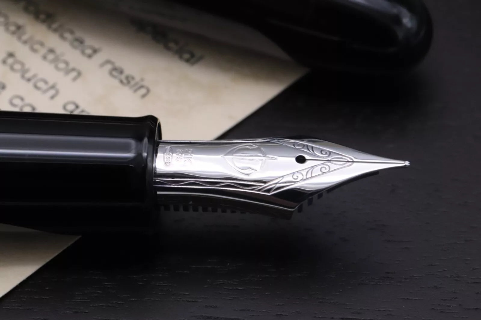 Sailor King of Pen Black Ebonite Fountain Pen image 4