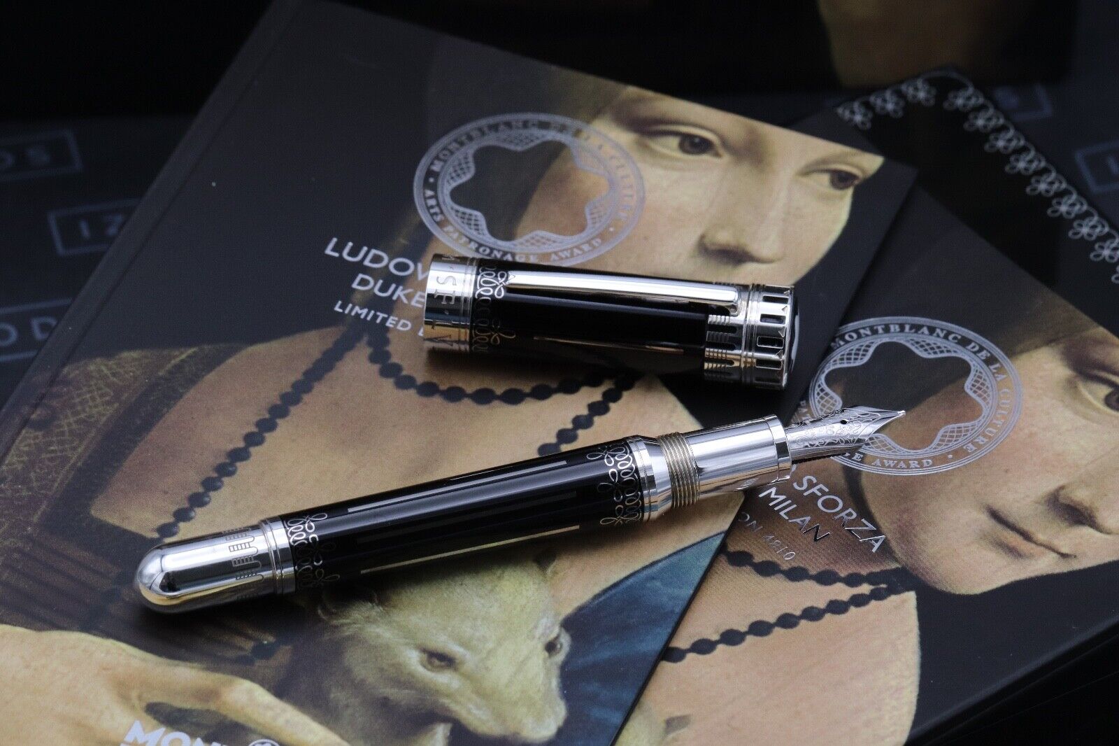 Montblanc Patron Of Art Ludovico Sforza 4810 Fountain Pen - NEVER INKED image 1