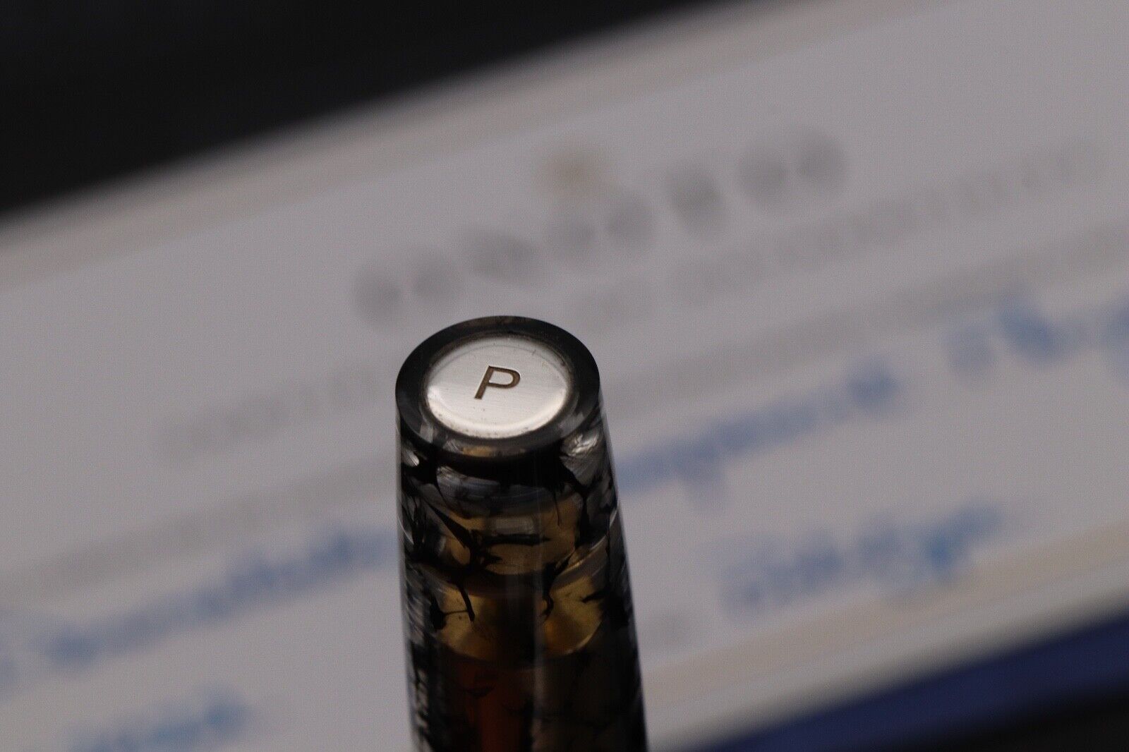 Onoto Magna Diffusion Demonstrator Prototype Fountain Pen - #8 18k B Nib image 7