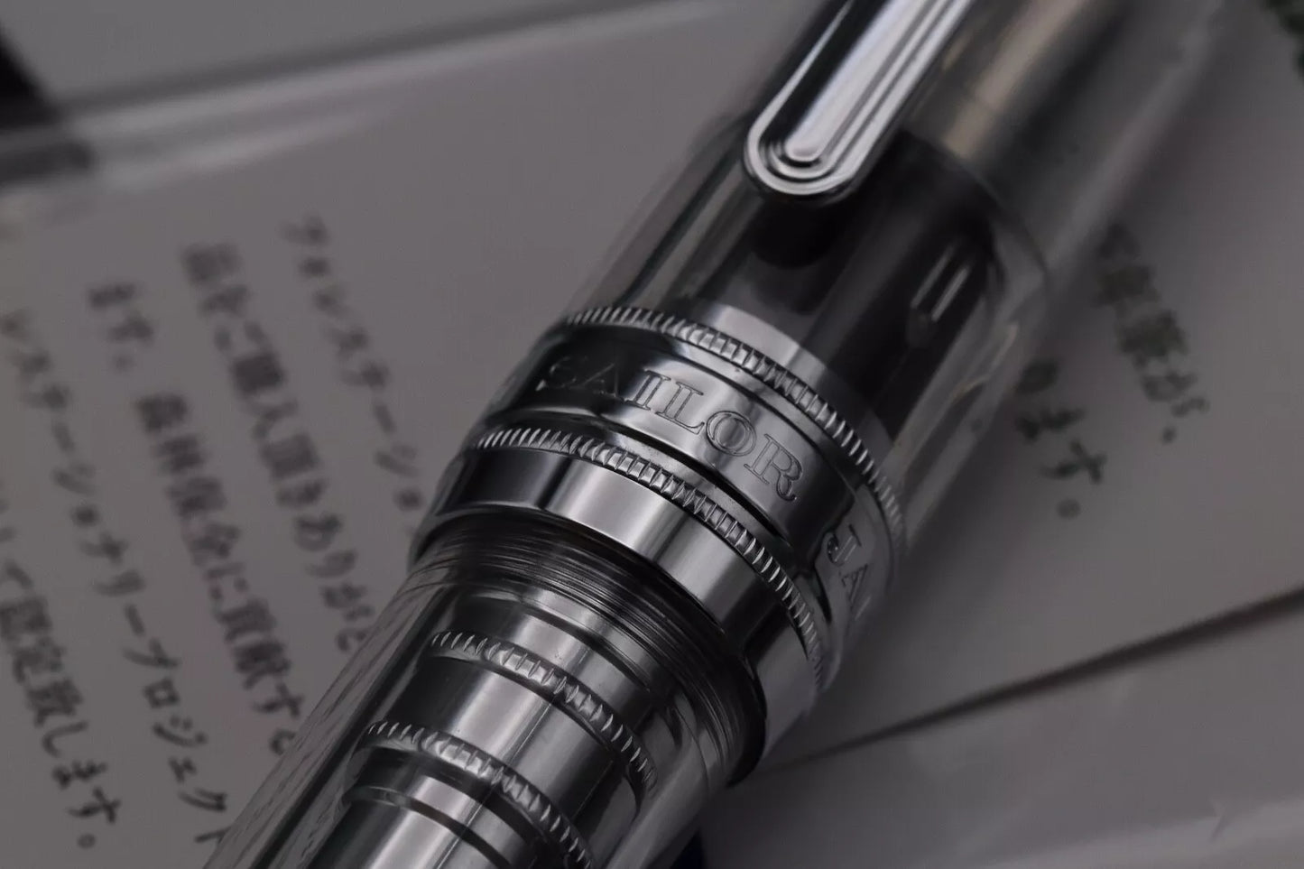 Sailor Professional Gear King of Pen Demonstrator Fountain Pen - Broad Nib image 5