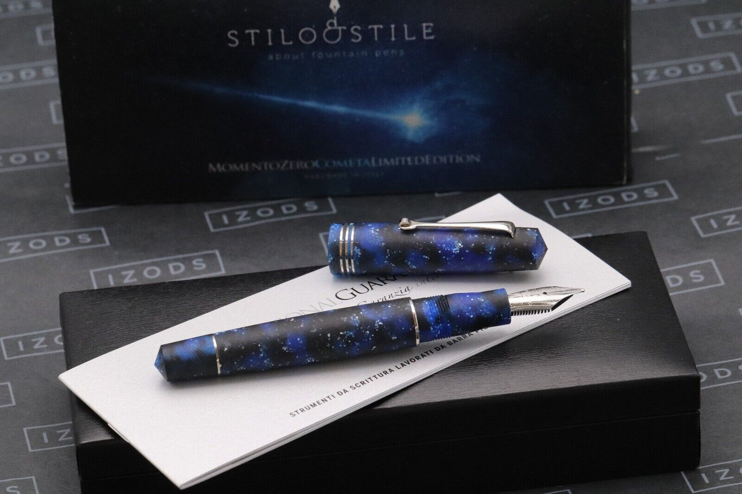Leonardo x Stilo e Stile Momento Zero Cometa Fountain Pen - Broad Nib image 0