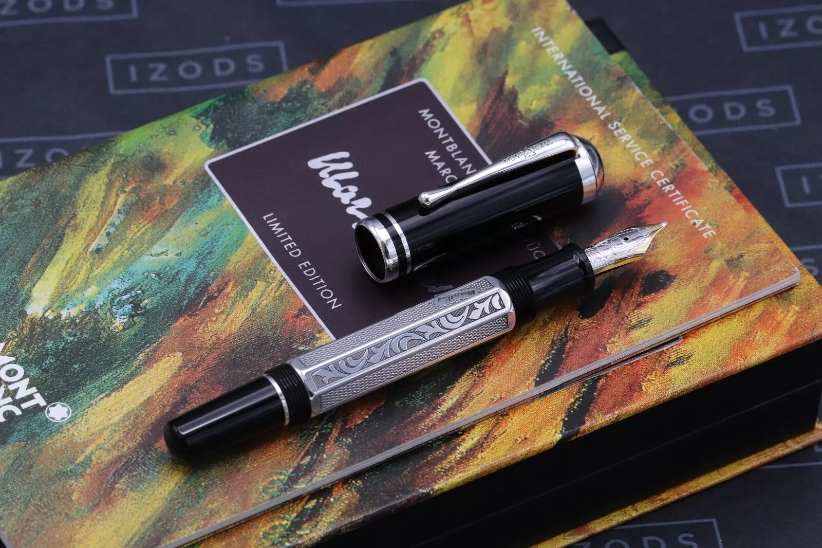 Montblanc Writers Edition Marcel Proust Fountain Pen - NEVER INKED - Broad Nib image 1