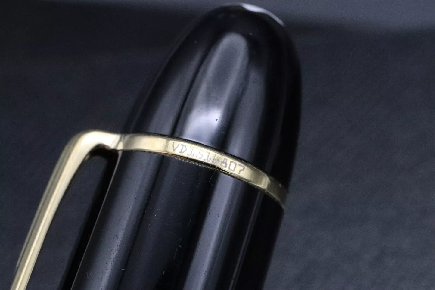 Montblanc Meisterstuck 149 Gold-Coated Fountain Pen - BB Nib image 6