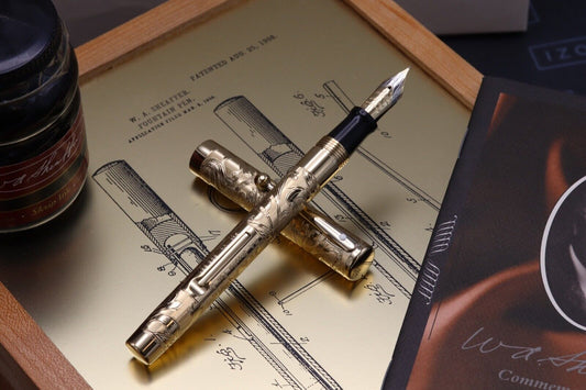 W.A Sheaffer Commemorative LE Lever Fill Fountain Pen - Fully Serviced July 21 image 1