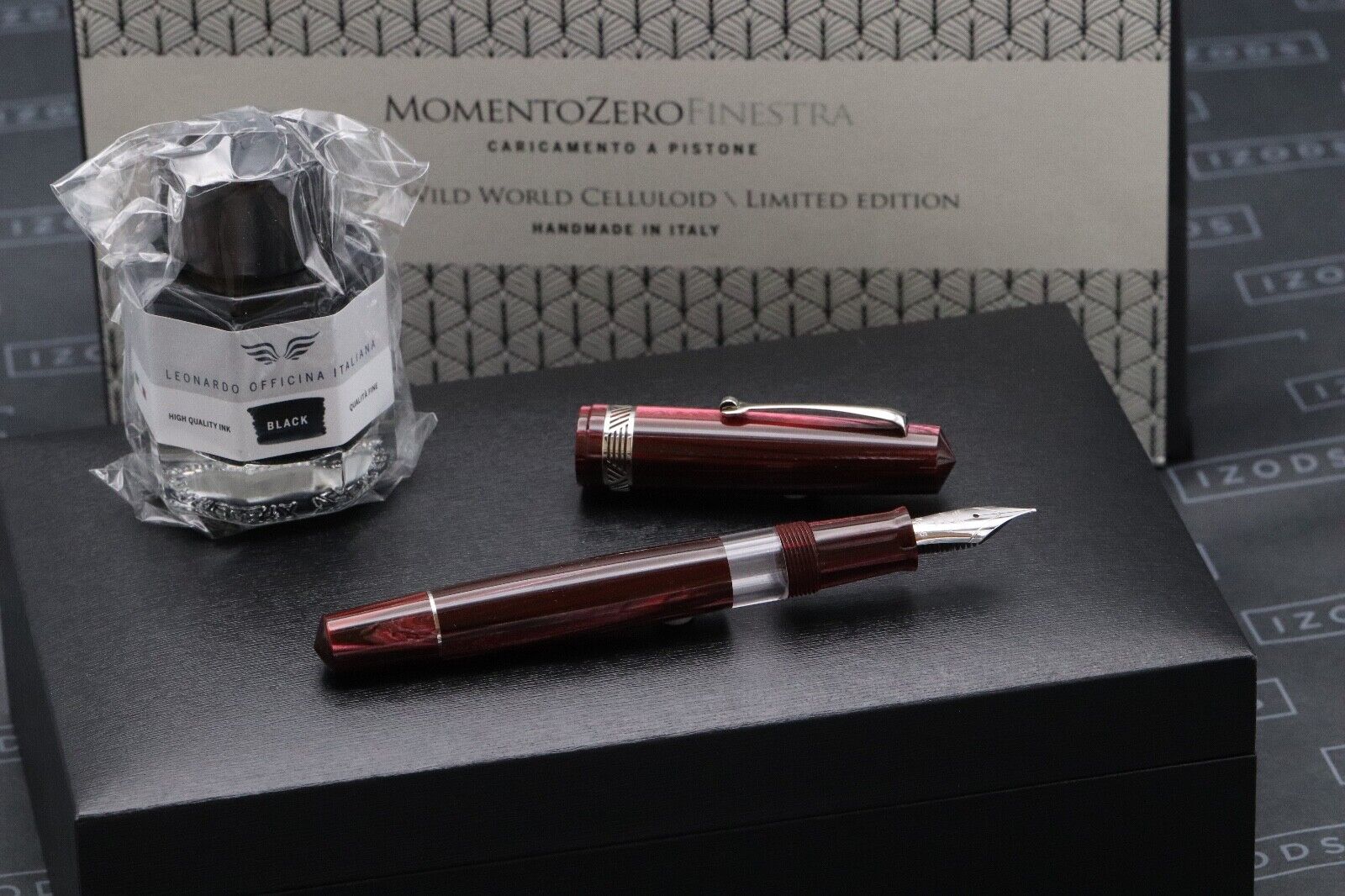 Leonardo Momento Magico Wild World Finestra Panjin LE10 Celluloid Fountain Pen image 0