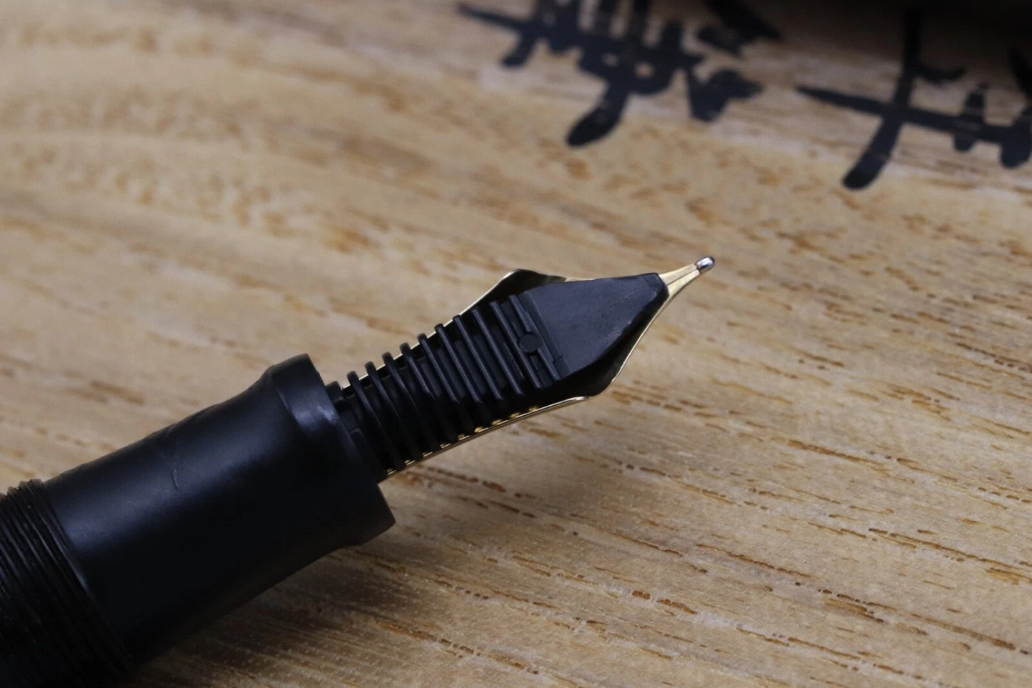 Nakaya Sumiko Bamboo Jumi Orashi Fountain Pen - 'Nakata' Soft-Fine Nib image 8