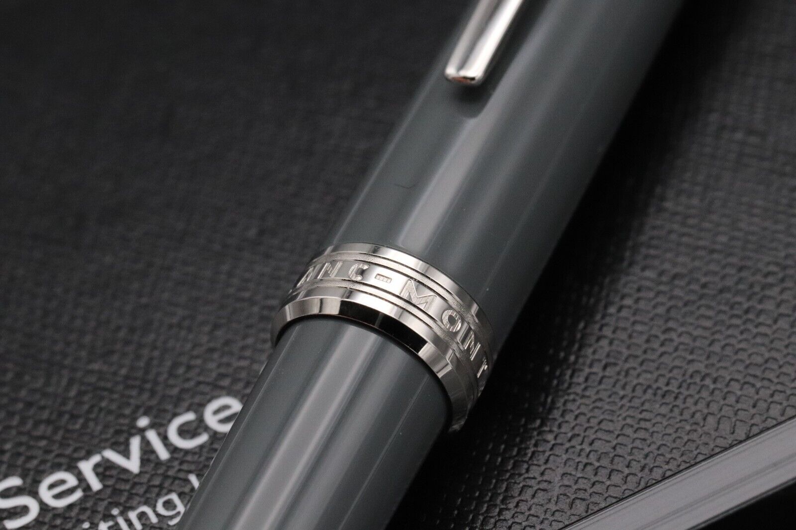 Montblanc PIX Grey Rollerball / Fineliner Pen - UNUSED image 2