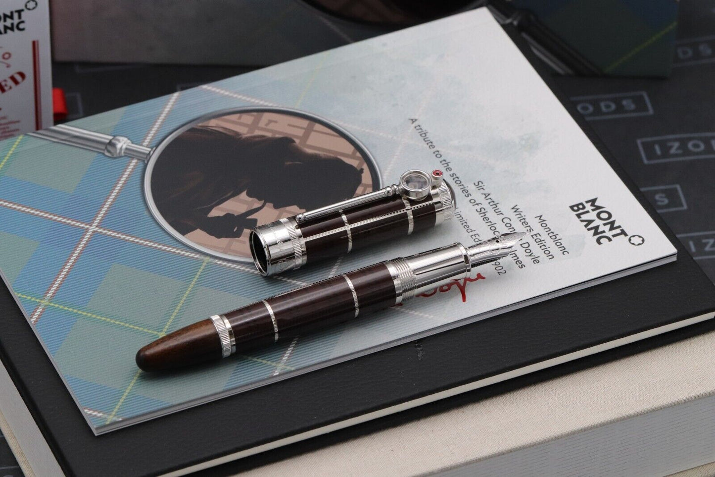 Montblanc Writers Edition Sir Arthur Conan Doyle 1902 Fountain Pen - UNUSED image 1