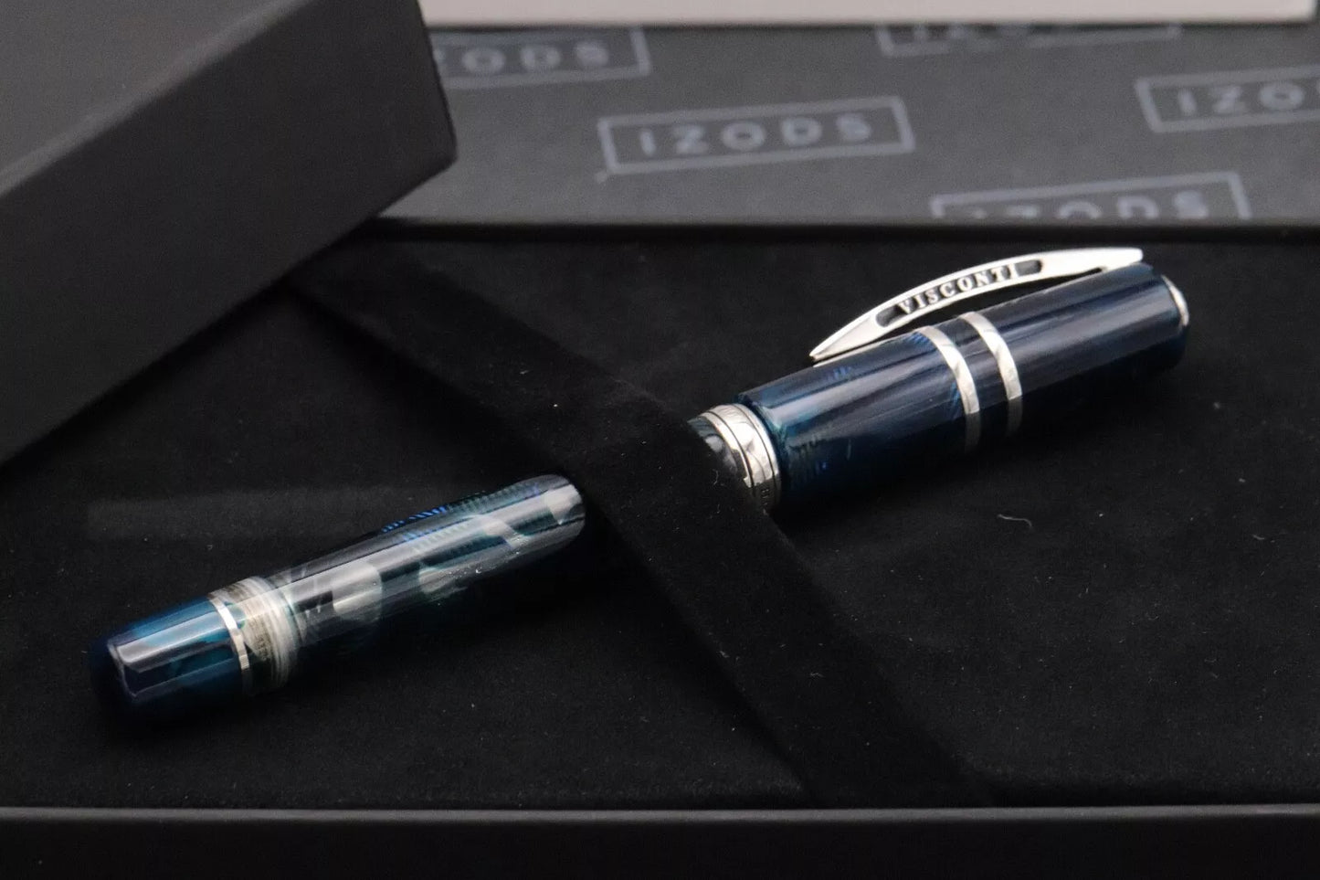 Visconti Homo Sapiens Crystal Swirl LE Fountain Pen – 23k Extra Fine image 10