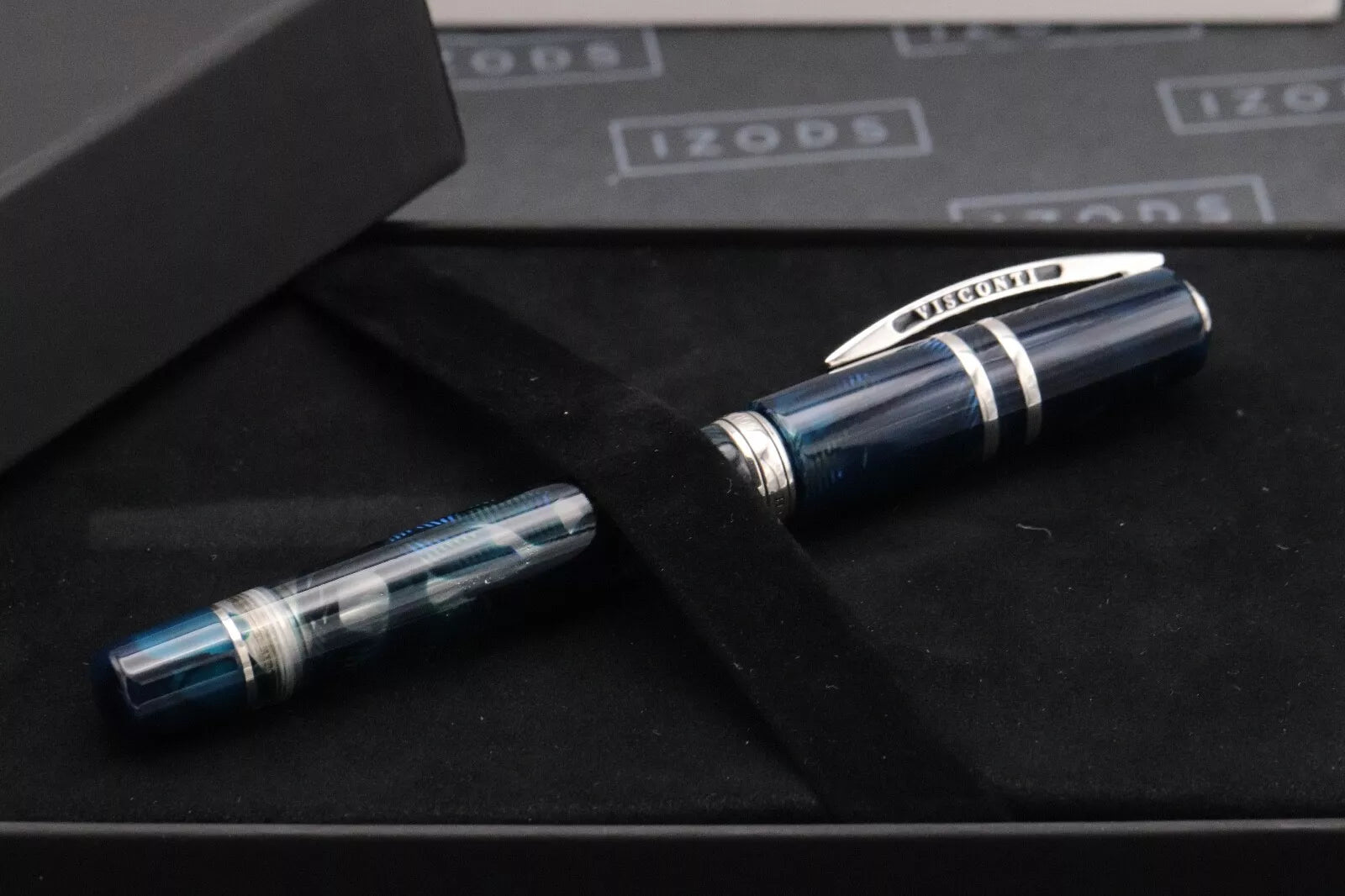 Visconti Homo Sapiens Crystal Swirl LE Fountain Pen – 23k Extra Fine image 10