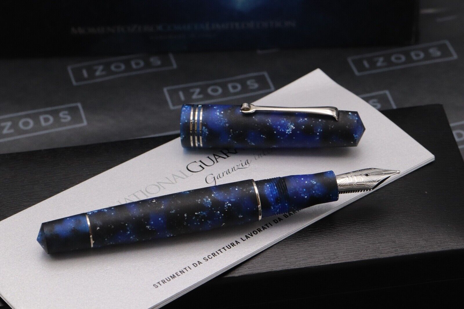 Leonardo x Stilo e Stile Momento Zero Cometa Fountain Pen - Broad Nib image 1