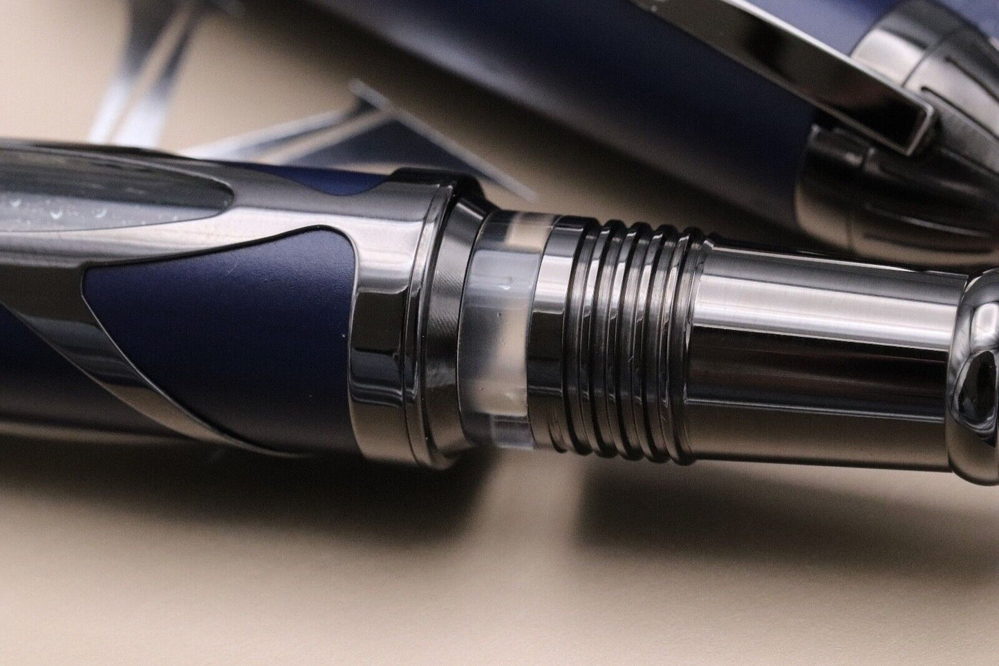 Visconti Torpedo Blue Emotion Ruthenium Limited Edition Fountain Pen image 3