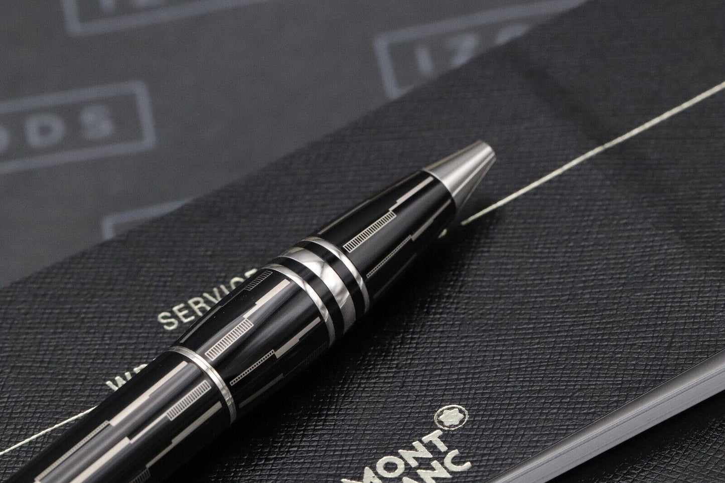 Montblanc Starwalker Black Mystery Ballpoint Pen image 4