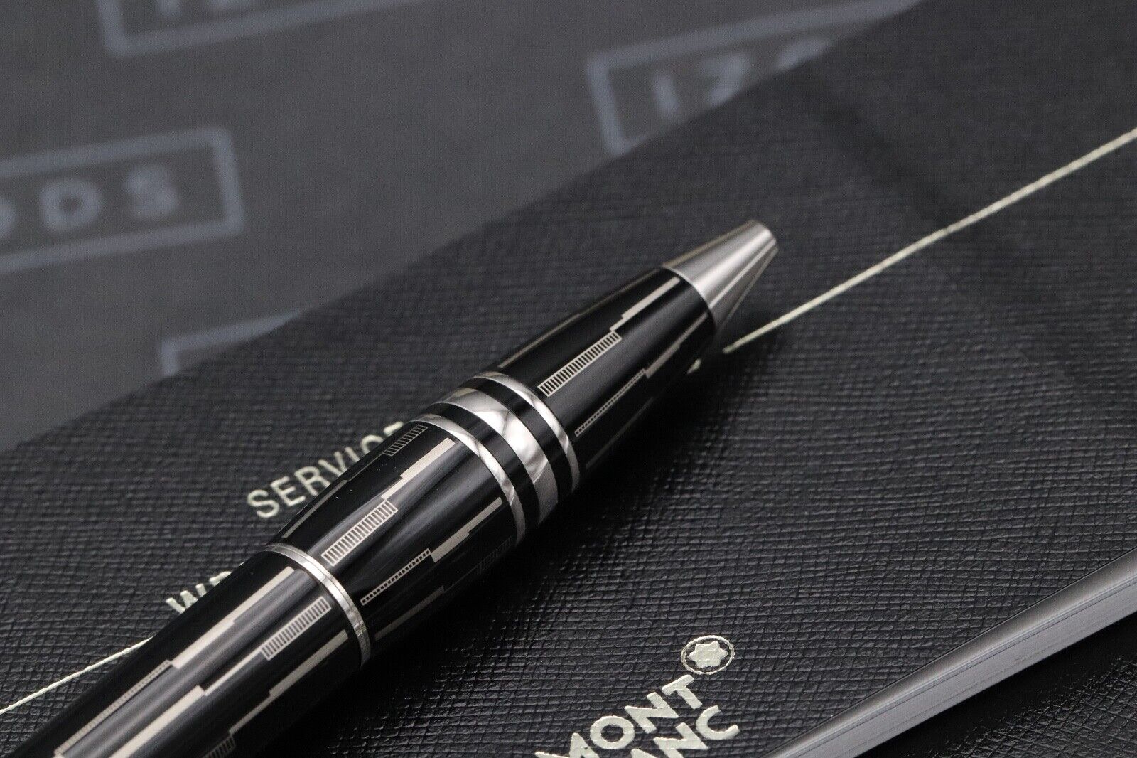 Montblanc Starwalker Black Mystery Ballpoint Pen image 4
