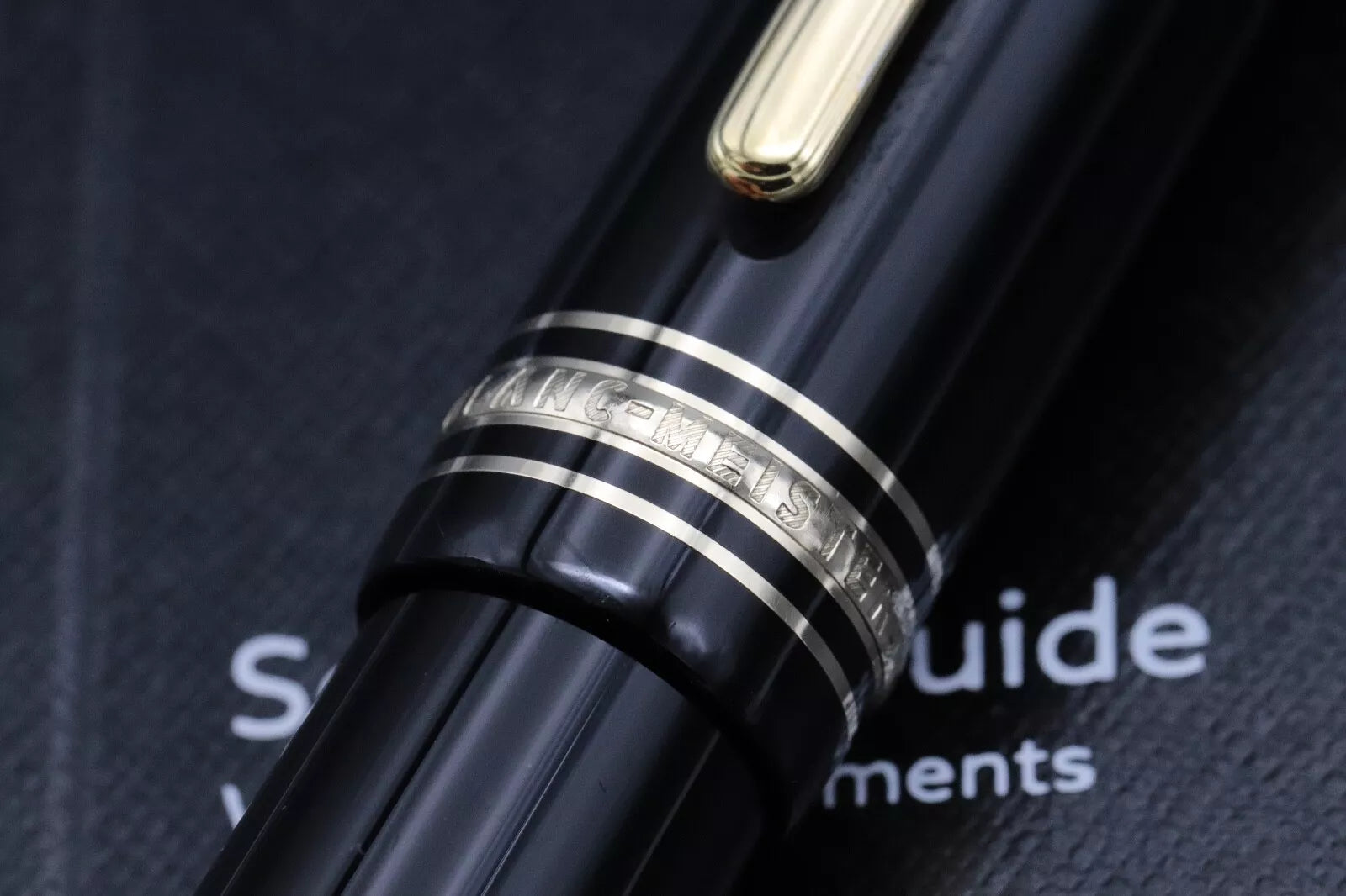 Montblanc Meisterstuck 149 Gold-Coated Fountain Pen - BB Nib image 5