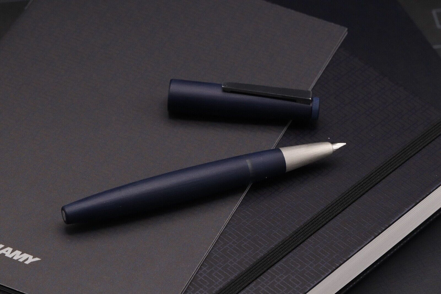 Lamy 2000 Bauhaus Blue Limited Edition Fountain Pen – UNUSED image 1