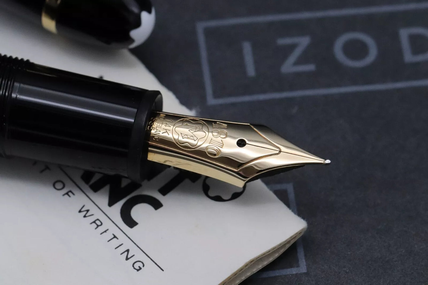 Montblanc Meisterstuck 146 LeGrand Gold Coated Fountain Pen - Mono Nib image 6