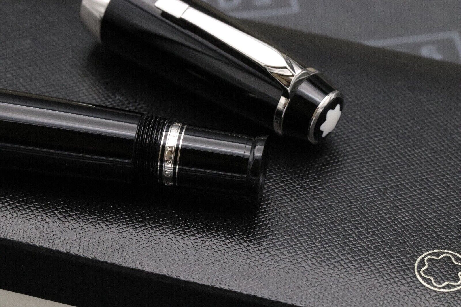 Montblanc Boheme XL Platinum Line No Stone Fountain Pen - Fine Nib image 3