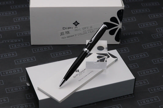 Diplomat Excellence Black Lacquer Ballpoint Pen image 0