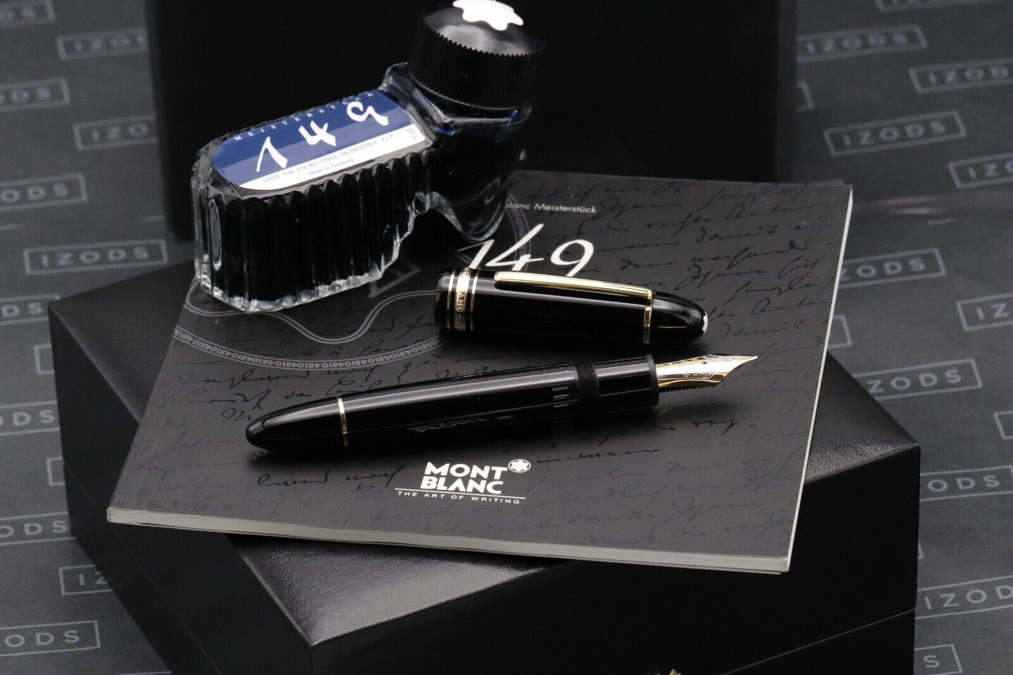 Montblanc Meisterstuck 149 Gold-Coated Fountain Pen - UNUSED - Medium Nib image 0