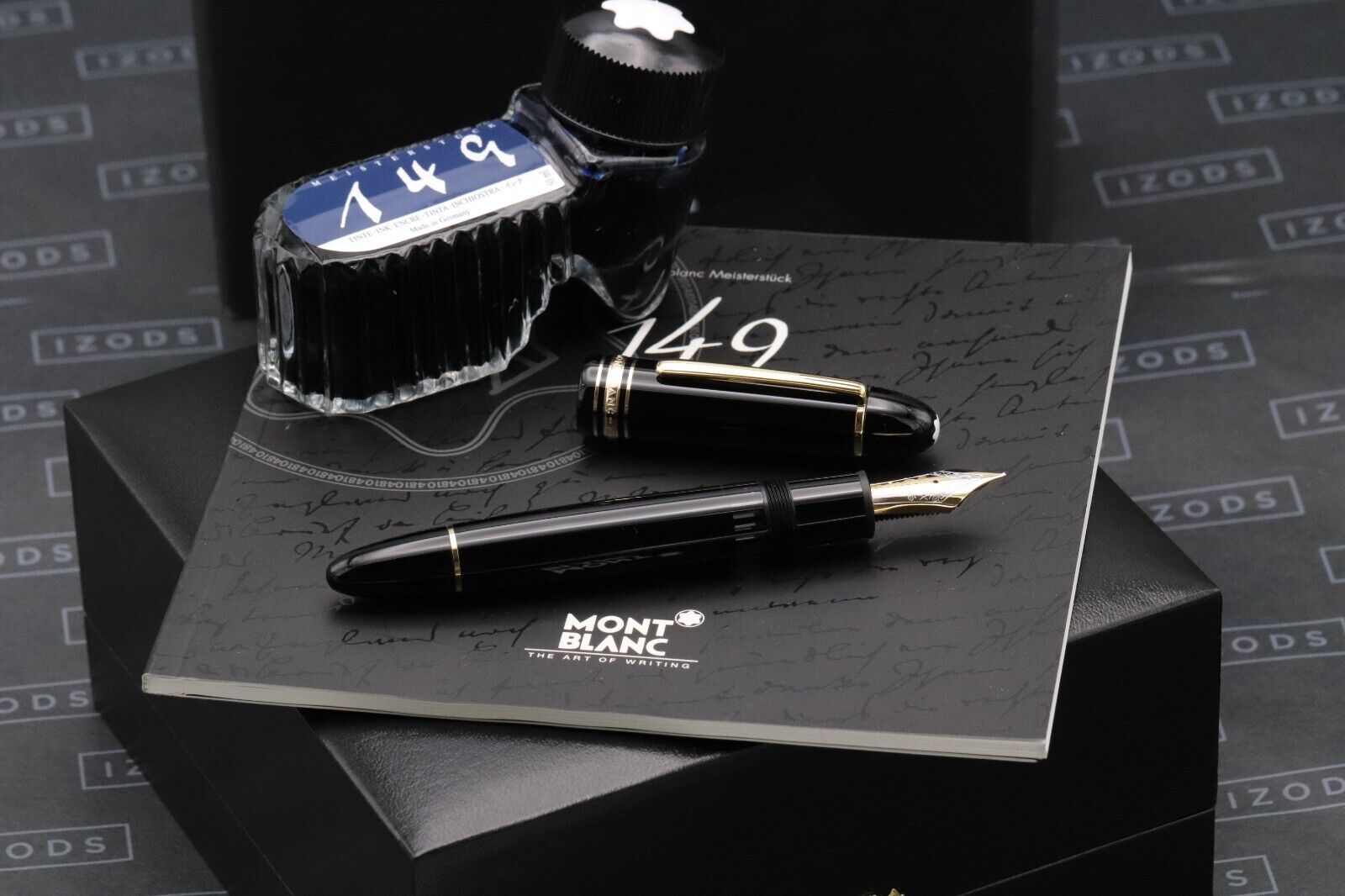 Montblanc Meisterstuck 149 Gold-Coated Fountain Pen - UNUSED - Medium Nib image 0