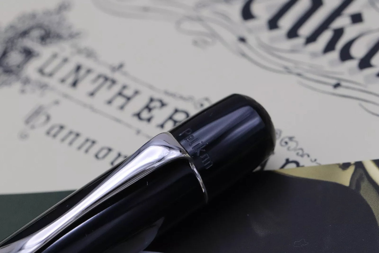 Pelikan M101N Grey Blue Special Edition Fountain Pen image 6
