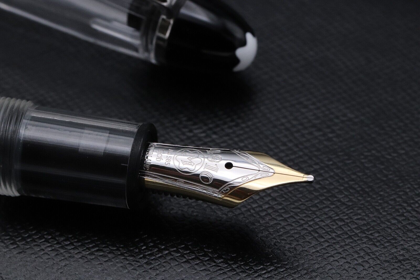 Montblanc Meisterstuck 146 LeGrand Demonstrator Fountain Pen - UNUSED - RARE image 2